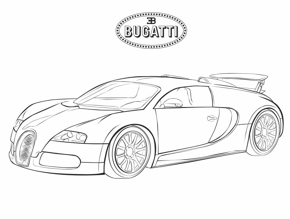 Bugattiの無料ぬりえ #174786（交通コレクション）