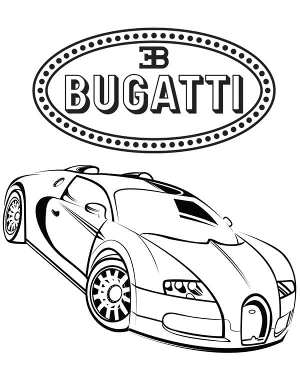 Bugattiの無料ぬりえ #174788（交通コレクション）