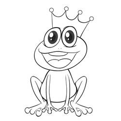 ヒキガエル (動物)ぬりえ #218476 印刷して色を塗る