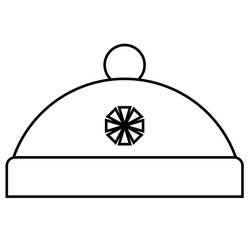 帽子 (物)ぬりえ #216145 印刷して色を塗る