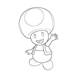 ヒキガエル (ビデオゲーム)ぬりえ #214959 印刷して色を塗る