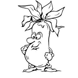 Dessin à colorier: Aubergine (Alimentation et Nutrition) #207470 - Coloriages à Imprimer Gratuits
