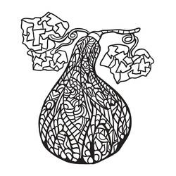 Dessin à colorier: Aubergine (Alimentation et Nutrition) #207499 - Coloriages à Imprimer Gratuits