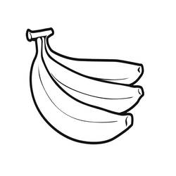 Dessin à colorier: Banane (Alimentation et Nutrition) #199043 - Coloriages à Imprimer Gratuits