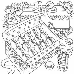 Dessin à colorier: Bonbons (Alimentation et Nutrition) #190789 - Coloriages à Imprimer Gratuits