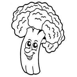 Dessins à colorier: Brocoli - Coloriages à Imprimer Gratuits