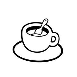 Dessins à colorier: Café - Coloriages à Imprimer Gratuits