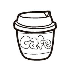 Dessin à colorier: Café (Alimentation et Nutrition) #210501 - Coloriages à Imprimer Gratuits