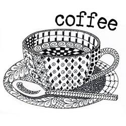 Dessin à colorier: Café (Alimentation et Nutrition) #210526 - Coloriages à Imprimer Gratuits