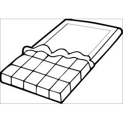 Dessin à colorier: Chocolat (Alimentation et Nutrition) #214399 - Coloriages à Imprimer Gratuits