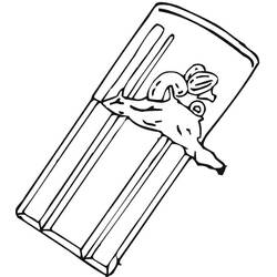 Dessin à colorier: Chocolat (Alimentation et Nutrition) #214406 - Coloriages à Imprimer Gratuits