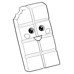 Dessin à colorier: Chocolat (Alimentation et Nutrition) #214409 - Coloriages à Imprimer Gratuits