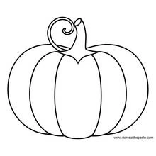 Dessins à colorier: Citrouille - Coloriages à Imprimer Gratuits