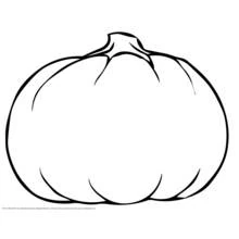 Dessin à colorier: Citrouille (Alimentation et Nutrition) #166851 - Coloriages à Imprimer Gratuits