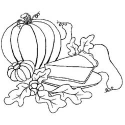 Joli coloriage Citrouille (Alimentation et Nutrition) #212159, prêt à imprimer
