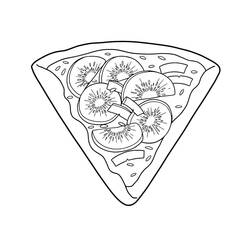 Dessin à colorier: Crepes (Alimentation et Nutrition) #220664 - Coloriages à Imprimer Gratuits