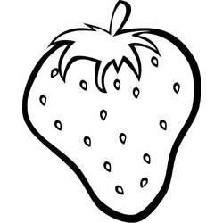 Dessins à colorier: Fraise - Coloriages à Imprimer Gratuits
