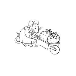 Dessin à colorier: Fraise (Alimentation et Nutrition) #186986 - Coloriages à Imprimer Gratuits