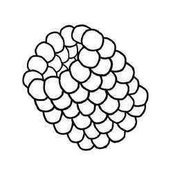 Dessin à colorier: Framboise (Alimentation et Nutrition) #214024 - Coloriages à Imprimer Gratuits