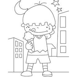 Dessins à colorier: Glace - Coloriages à Imprimer Gratuits