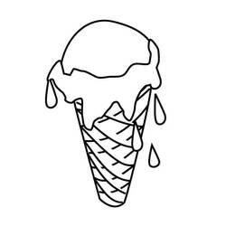 Dessin à colorier: Glace (Alimentation et Nutrition) #177639 - Coloriages à Imprimer Gratuits