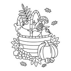 Dessin à colorier: Légumes (Alimentation et Nutrition) #212123 - Coloriages à Imprimer Gratuits