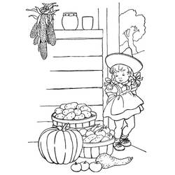 Dessin à colorier: Légumes (Alimentation et Nutrition) #212126 - Coloriages à Imprimer Gratuits