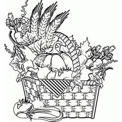 Dessin à colorier: Légumes (Alimentation et Nutrition) #212132 - Coloriages à Imprimer Gratuits