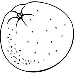 Dessin à colorier: Orange (Alimentation et Nutrition) #208629 - Coloriages à Imprimer Gratuits