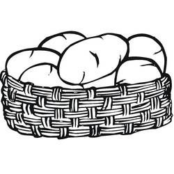 Dessin à colorier: Pomme de terre (Alimentation et Nutrition) #207422 - Coloriages à Imprimer Gratuits