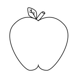 Dessin à colorier: Pommes (Alimentation et Nutrition) #209354 - Coloriages à Imprimer Gratuits