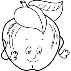 Dessin à colorier: Pommes (Alimentation et Nutrition) #209366 - Coloriages à Imprimer Gratuits