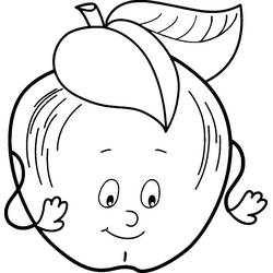 Dessin à colorier: Pommes (Alimentation et Nutrition) #209374 - Coloriages à Imprimer Gratuits