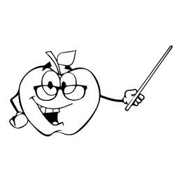 Dessin à colorier: Pommes (Alimentation et Nutrition) #209379 - Coloriages à Imprimer Gratuits