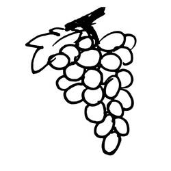 Dessin à colorier: Raisins (Alimentation et Nutrition) #212413 - Coloriages à Imprimer Gratuits