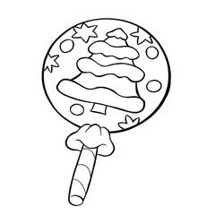 Dessin à colorier: Sucette (Alimentation et Nutrition) #213764 - Coloriages à Imprimer Gratuits
