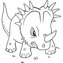 Coloriage Dinosaure (Animaux préhistoriques) #171732 à imprimer et colorier