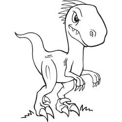 Coloriage Dinosaure (Animaux préhistoriques) #171745 à imprimer et colorier