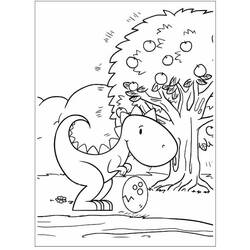 Coloriage Dinosaure (Animaux préhistoriques) #171764 à imprimer et colorier