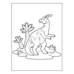 Coloriage Dinosaure (Animaux préhistoriques) #171770 à imprimer et colorier