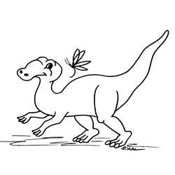 Coloriage Dinosaure (Animaux préhistoriques) #171771 à imprimer et colorier
