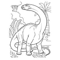 Coloriage Dinosaure (Animaux préhistoriques) #171795 à imprimer et colorier