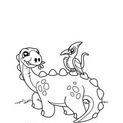 Coloriage Dinosaure (Animaux préhistoriques) #171803 à imprimer et colorier