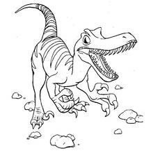 Dessin à colorier: Dinosaure (Animaux préhistoriques) #5492 - Coloriages à Imprimer Gratuits