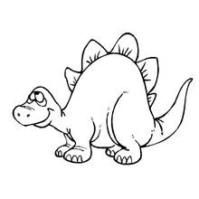 Dessin à colorier: Dinosaure (Animaux préhistoriques) #5496 - Coloriages à Imprimer Gratuits