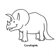 Dessin à colorier: Dinosaure (Animaux préhistoriques) #5524 - Coloriages à Imprimer Gratuits