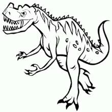 Dessins à colorier: Dinosaure - Coloriages à Imprimer Gratuits