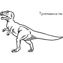 Dessin à colorier: Dinosaure (Animaux préhistoriques) #5556 - Coloriages à Imprimer Gratuits