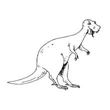 Dessin à colorier: Dinosaure (Animaux préhistoriques) #5573 - Coloriages à Imprimer Gratuits