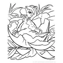 Dessin à colorier: Dinosaure (Animaux préhistoriques) #5608 - Coloriages à Imprimer Gratuits